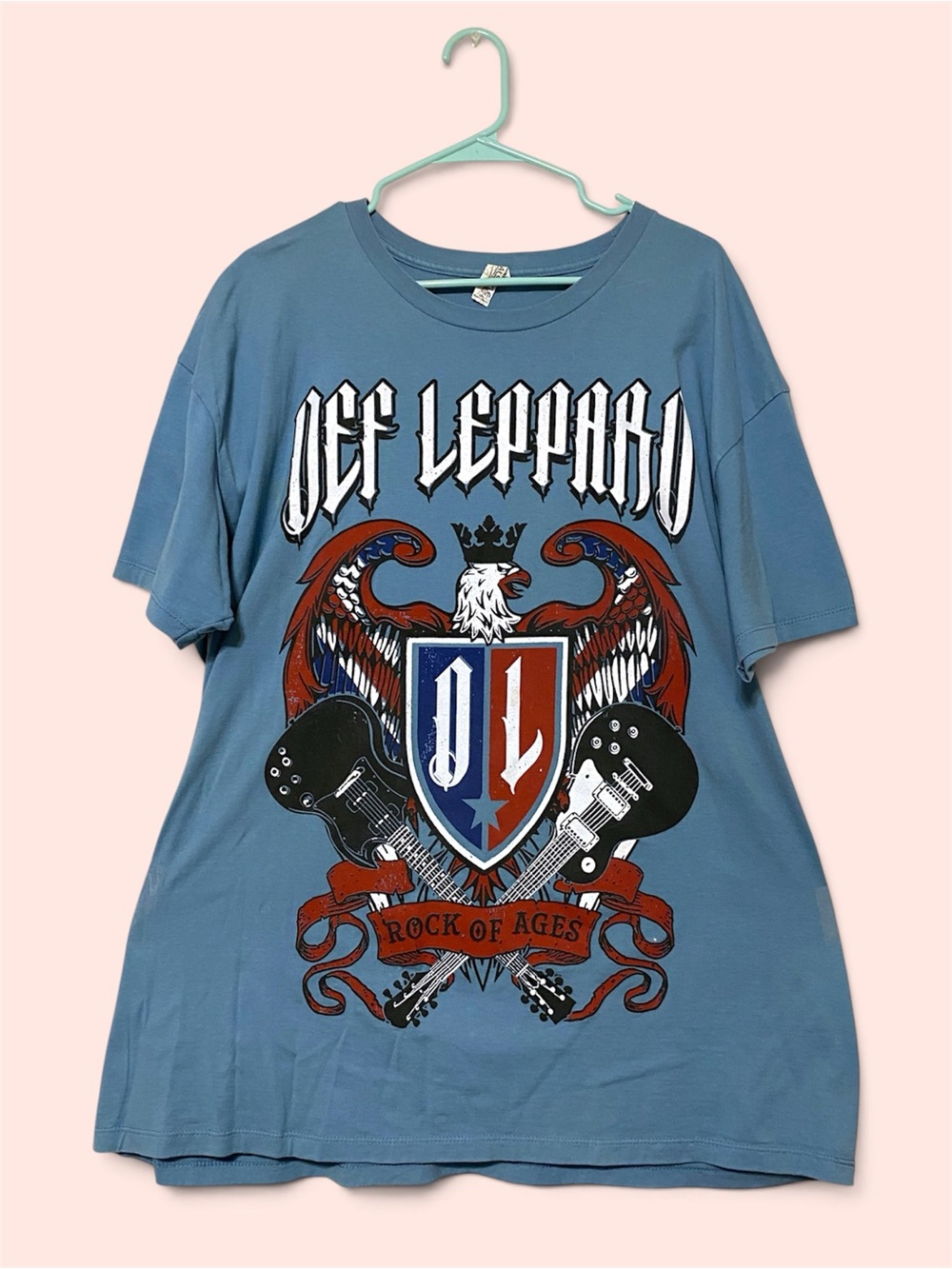 Def Leppard 2015 Concert Tee w Tour Dates